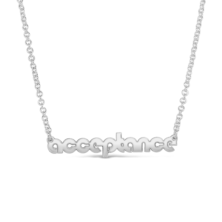 Custom Bubble Name Necklace