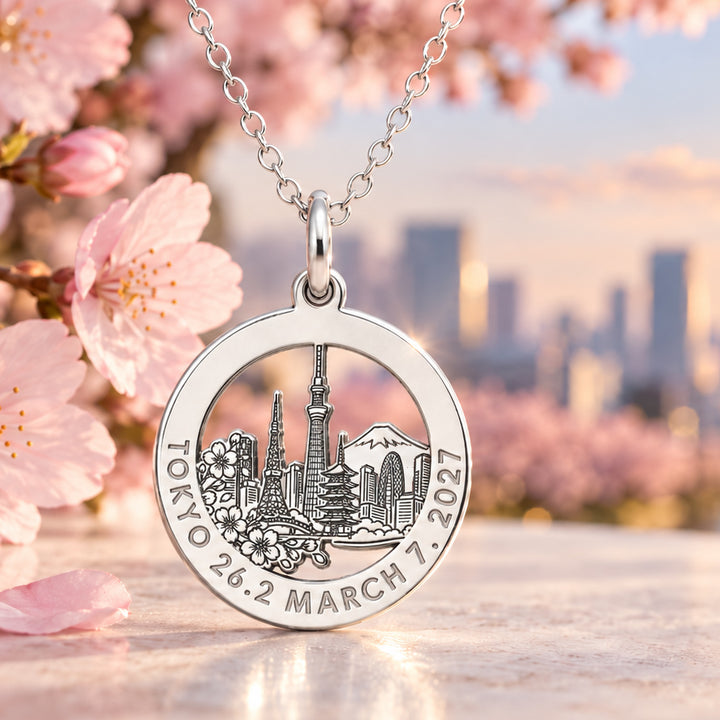 Personalized Tokyo Charm Necklace