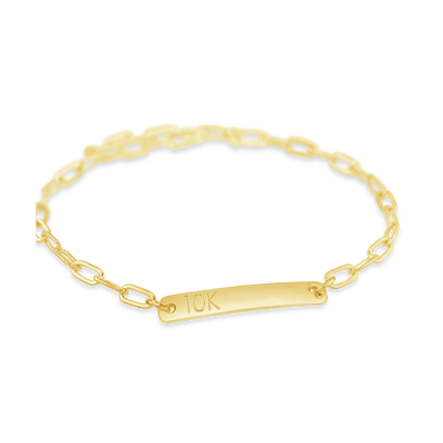 Custom Distance Petite Bar Bracelet