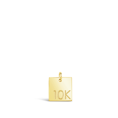 Custom Distance Square Necklace