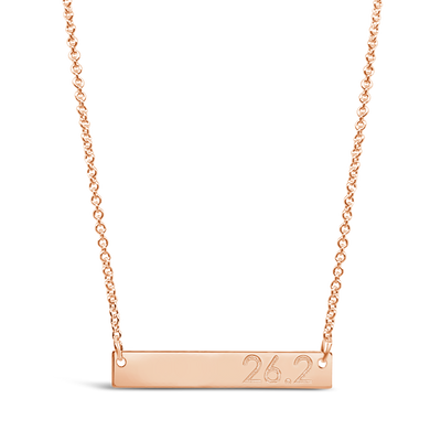 26.2 Horizontal Bar Necklace