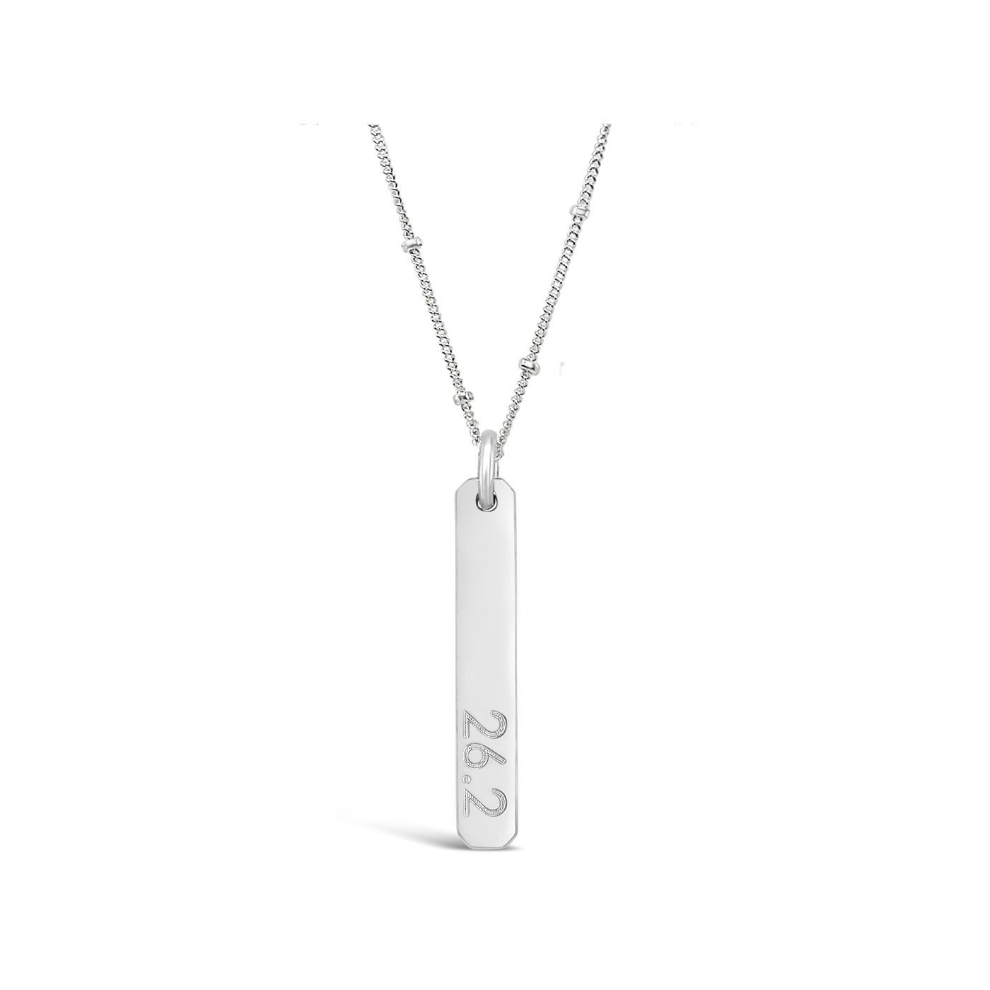 26.2 Petite Rectangle Necklace