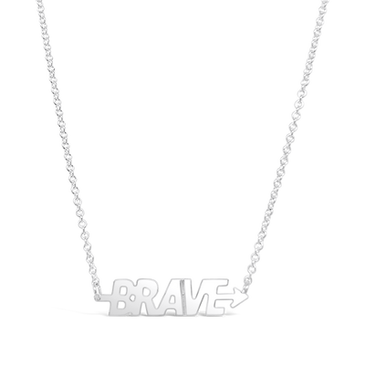 BRAVE Horizontal Necklace
