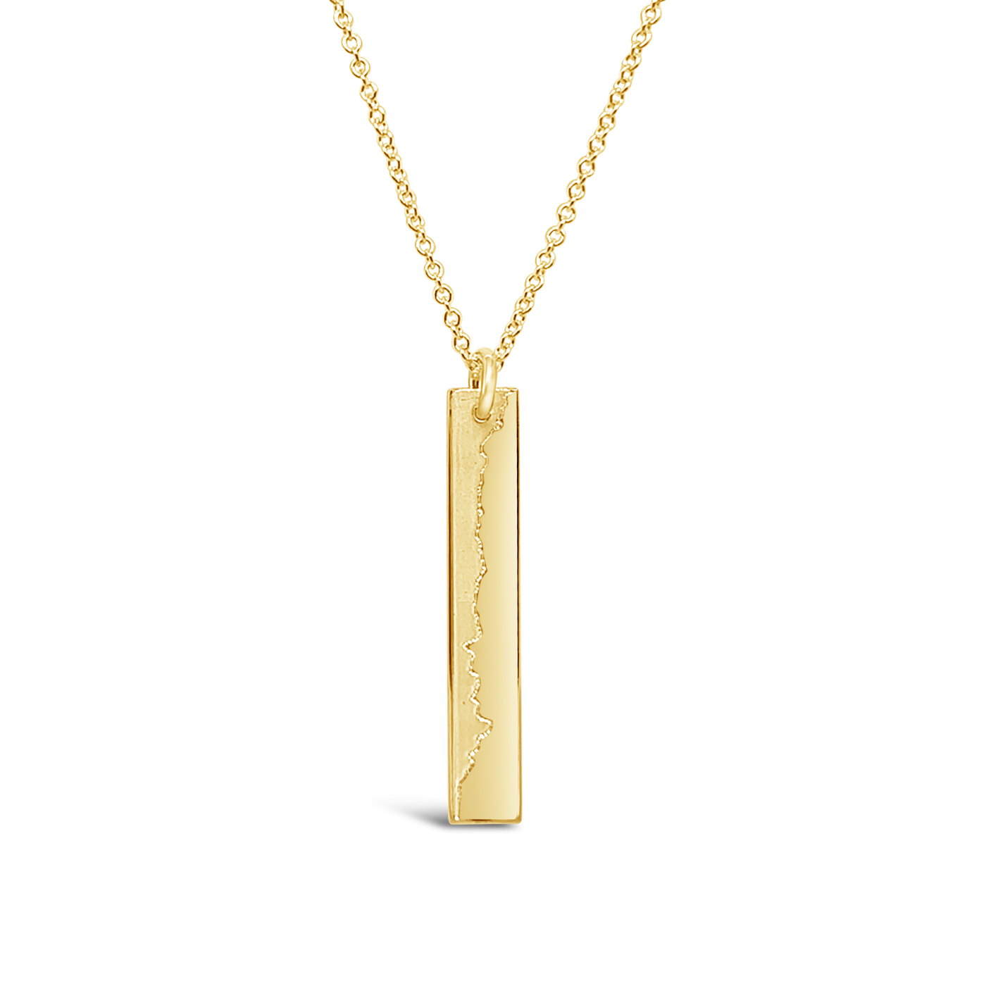Boston Course Elevation Necklace