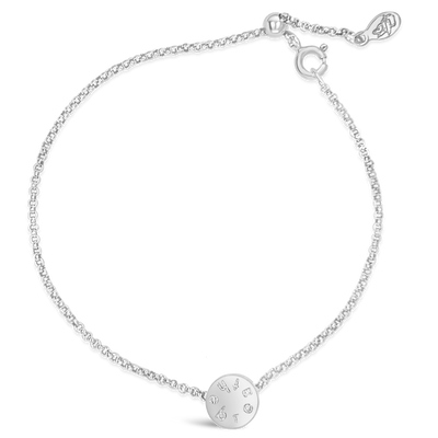 Circle Mantra Bead Bracelet