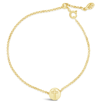 Cross Bead Bracelet
