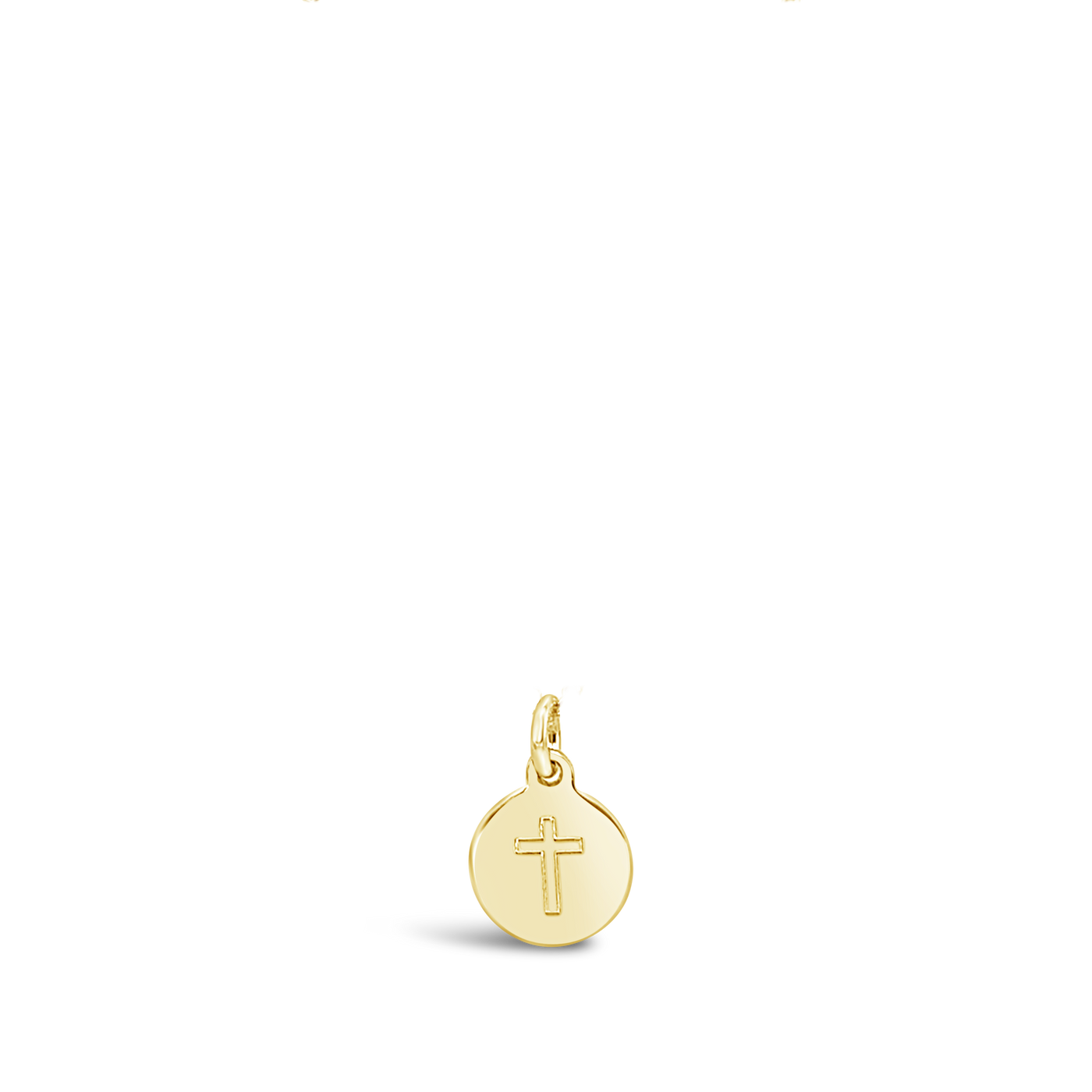 Cross Disc Necklace