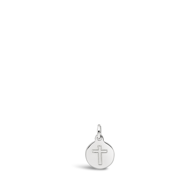 Cross Disc Necklace