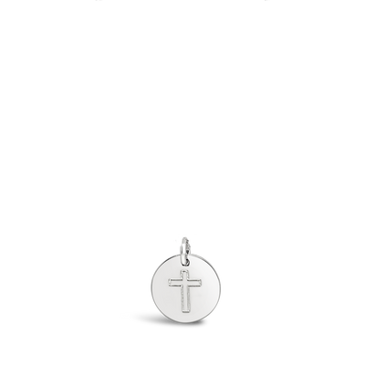 Cross Disc Necklace