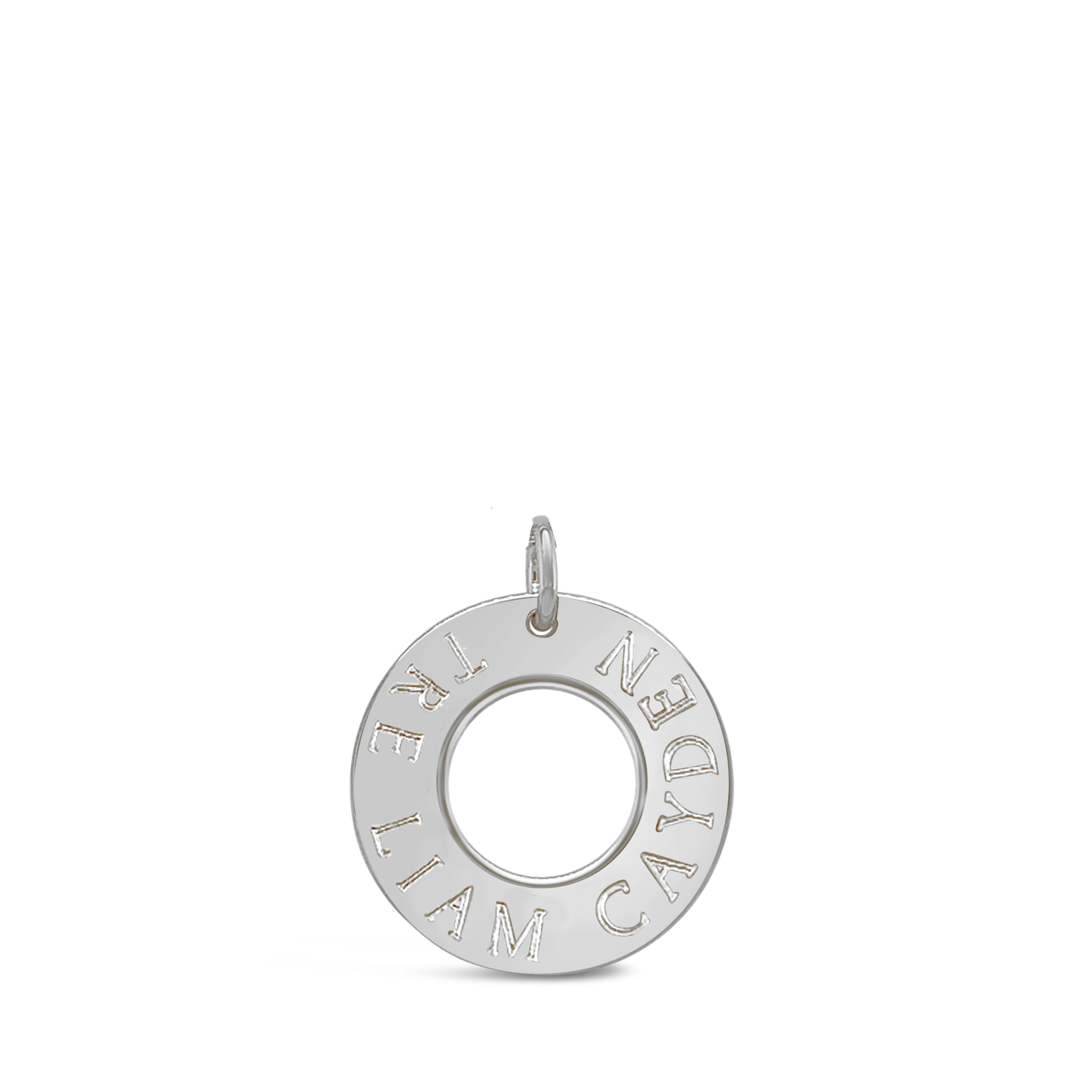 Family Names Washer Necklace