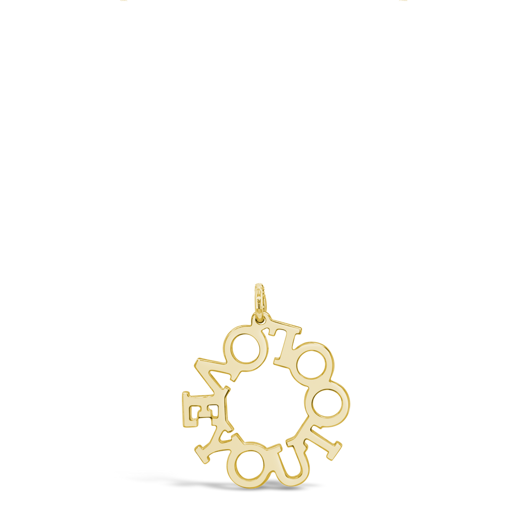 Halo Personalized Necklace
