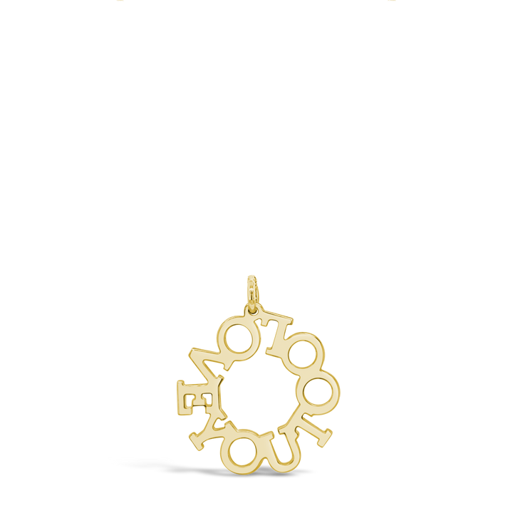 Halo Personalized Necklace