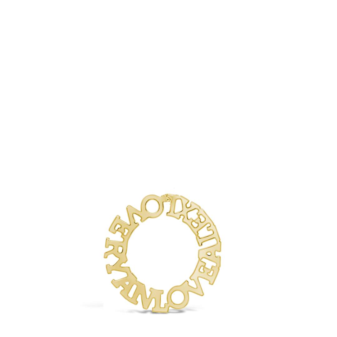 Halo Personalized Necklace