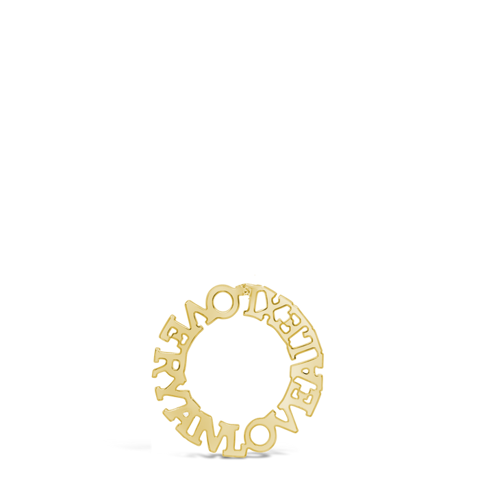 Halo Personalized Necklace