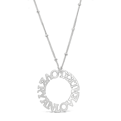 Halo Personalized Necklace