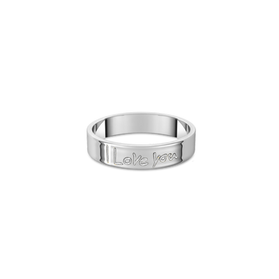 Handwriting Engraved Ring