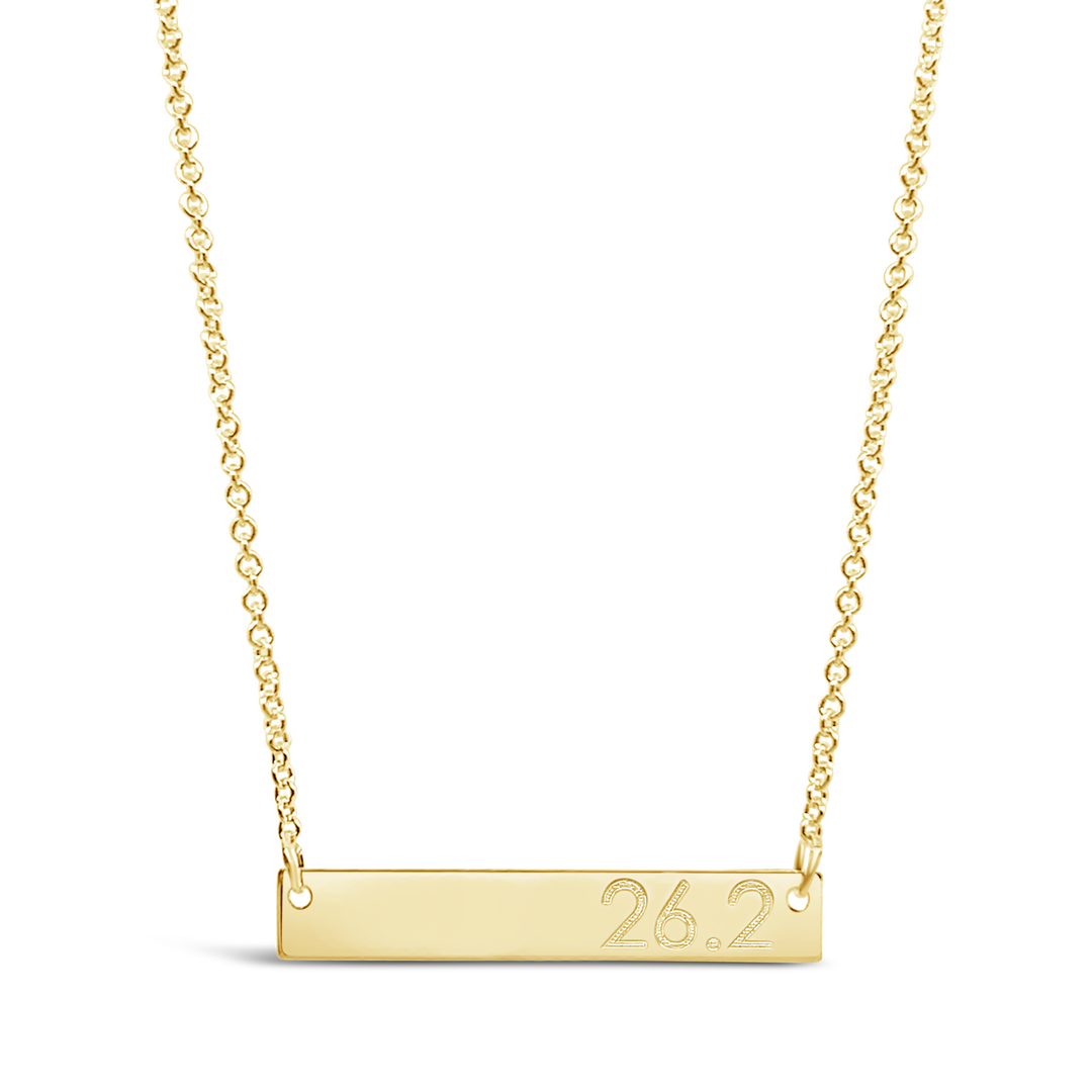 26.2 Horizontal Bar Necklace