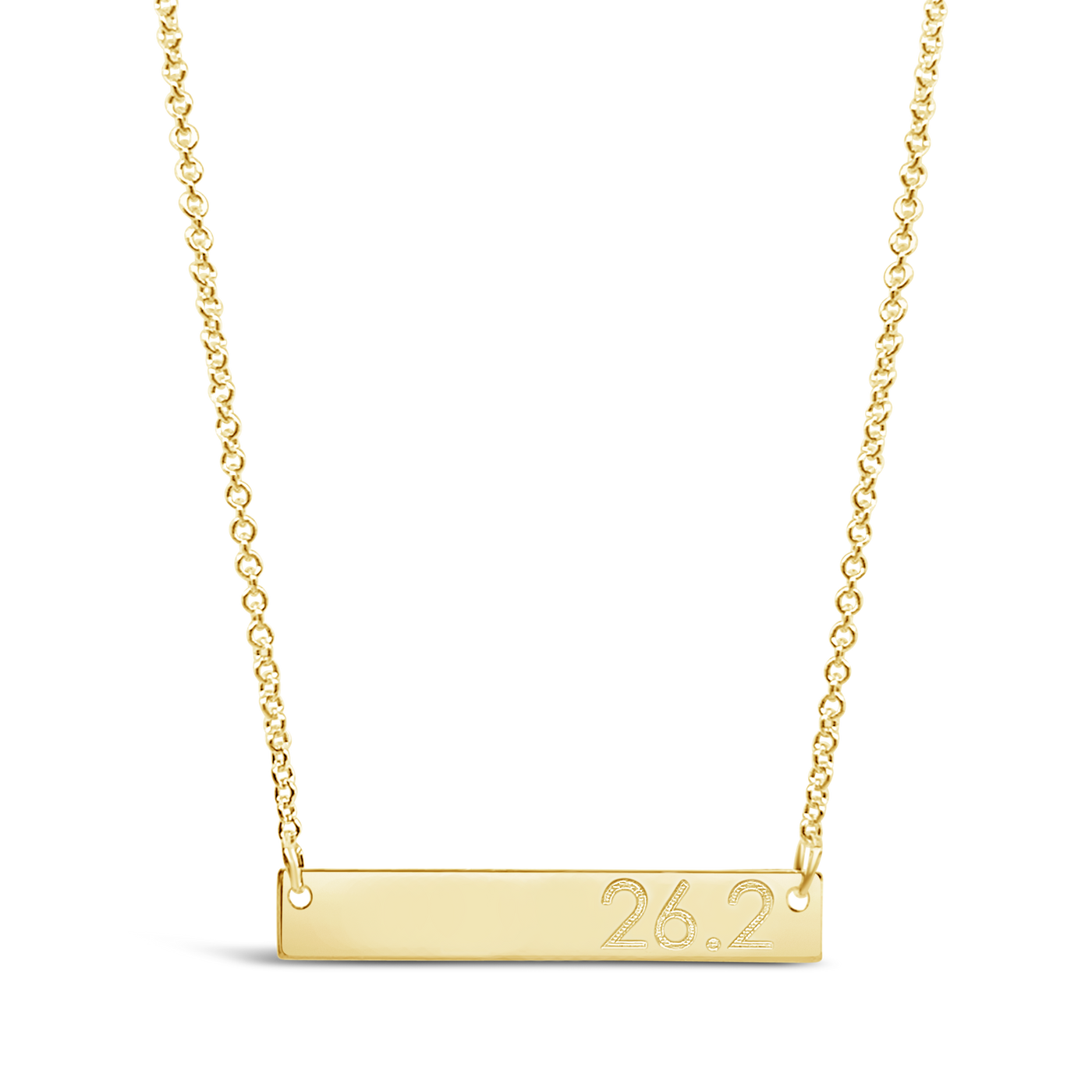 26.2 Horizontal Bar Necklace