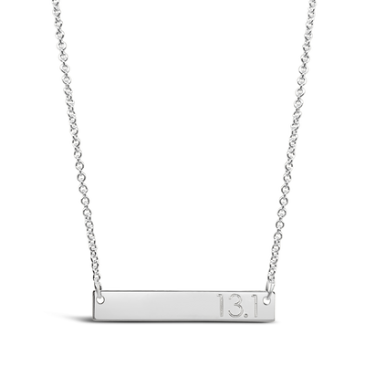 13.1 Horizontal Bar Necklace