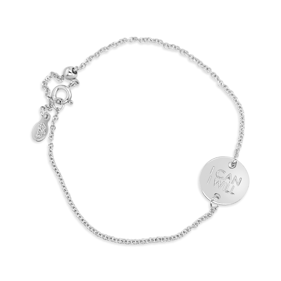 Mantra Disc Bracelet