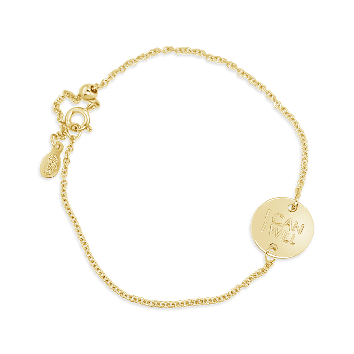 Mantra Disc Bracelet