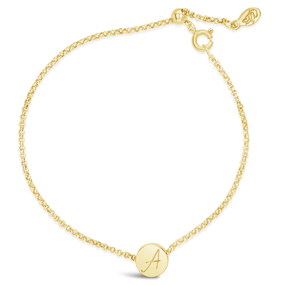 Initial Bead Bracelet