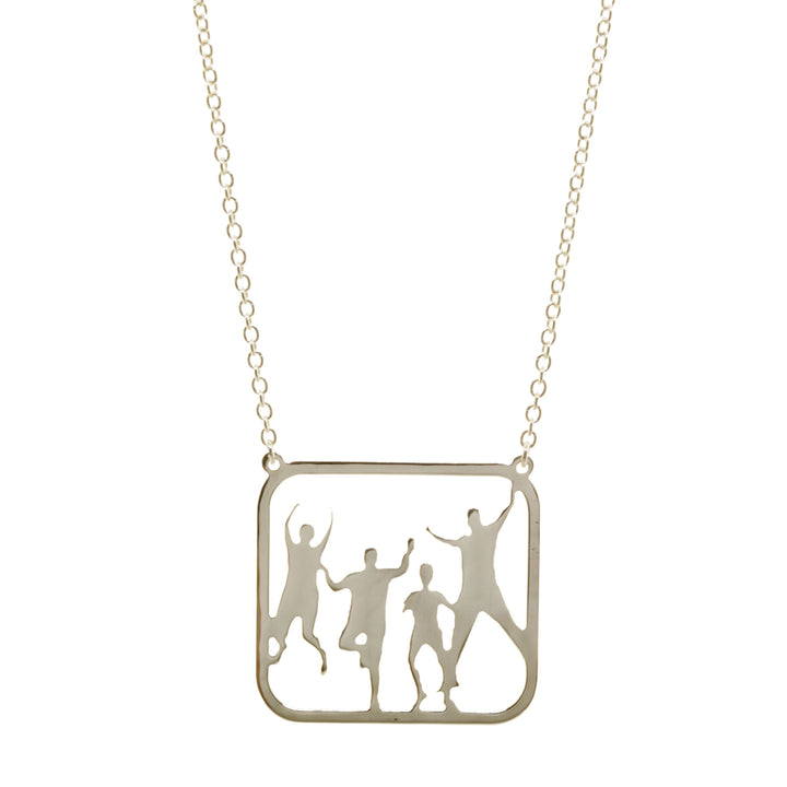 Silhouette Centered Necklace