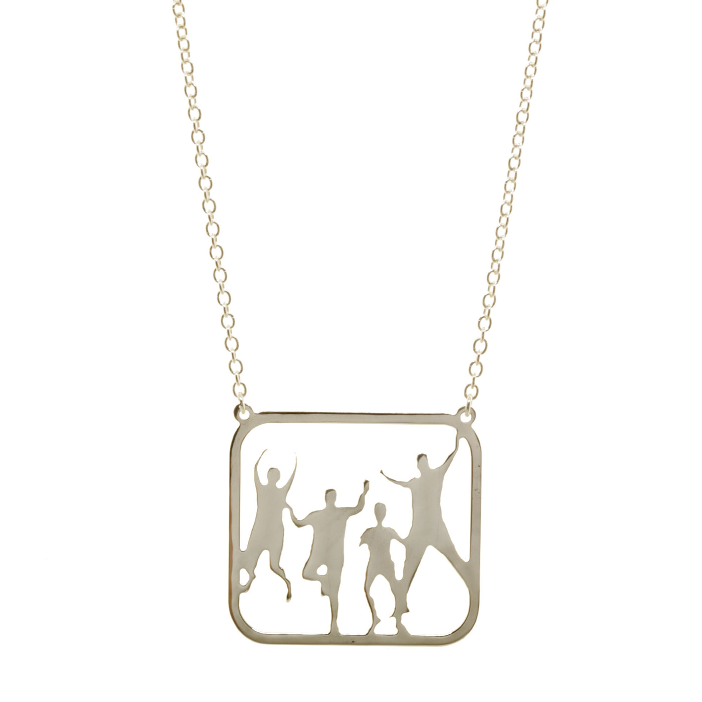 Silhouette Centered Necklace