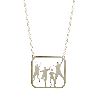 Silhouette Centered Necklace