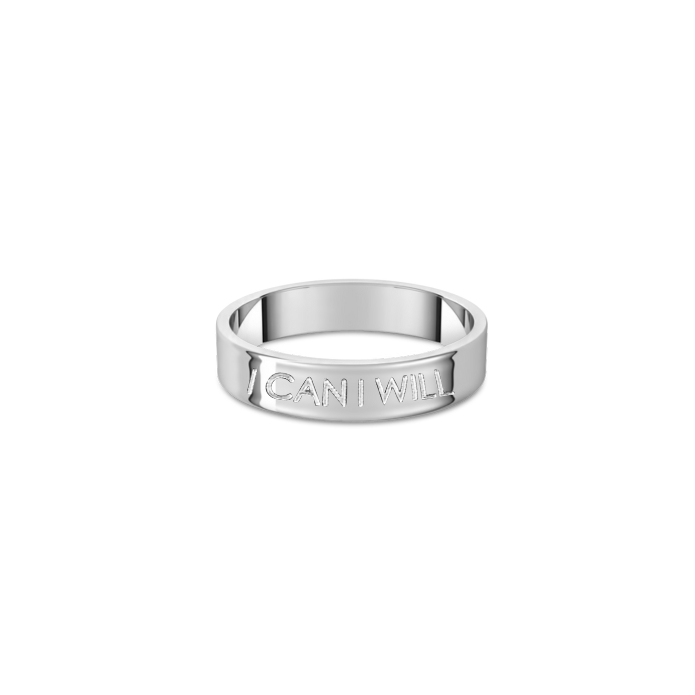Mantra Engraved Ring