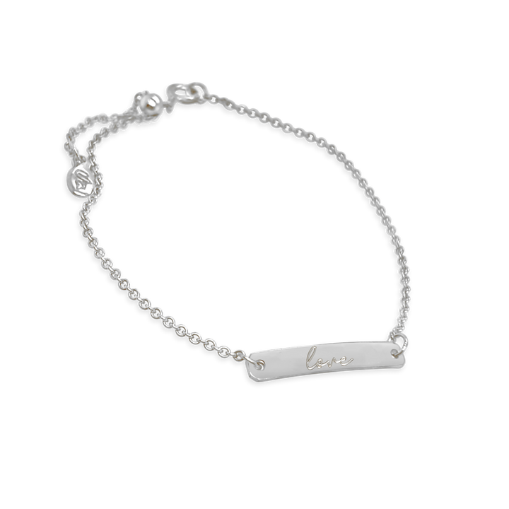 Mantra Petite Bar Bracelet