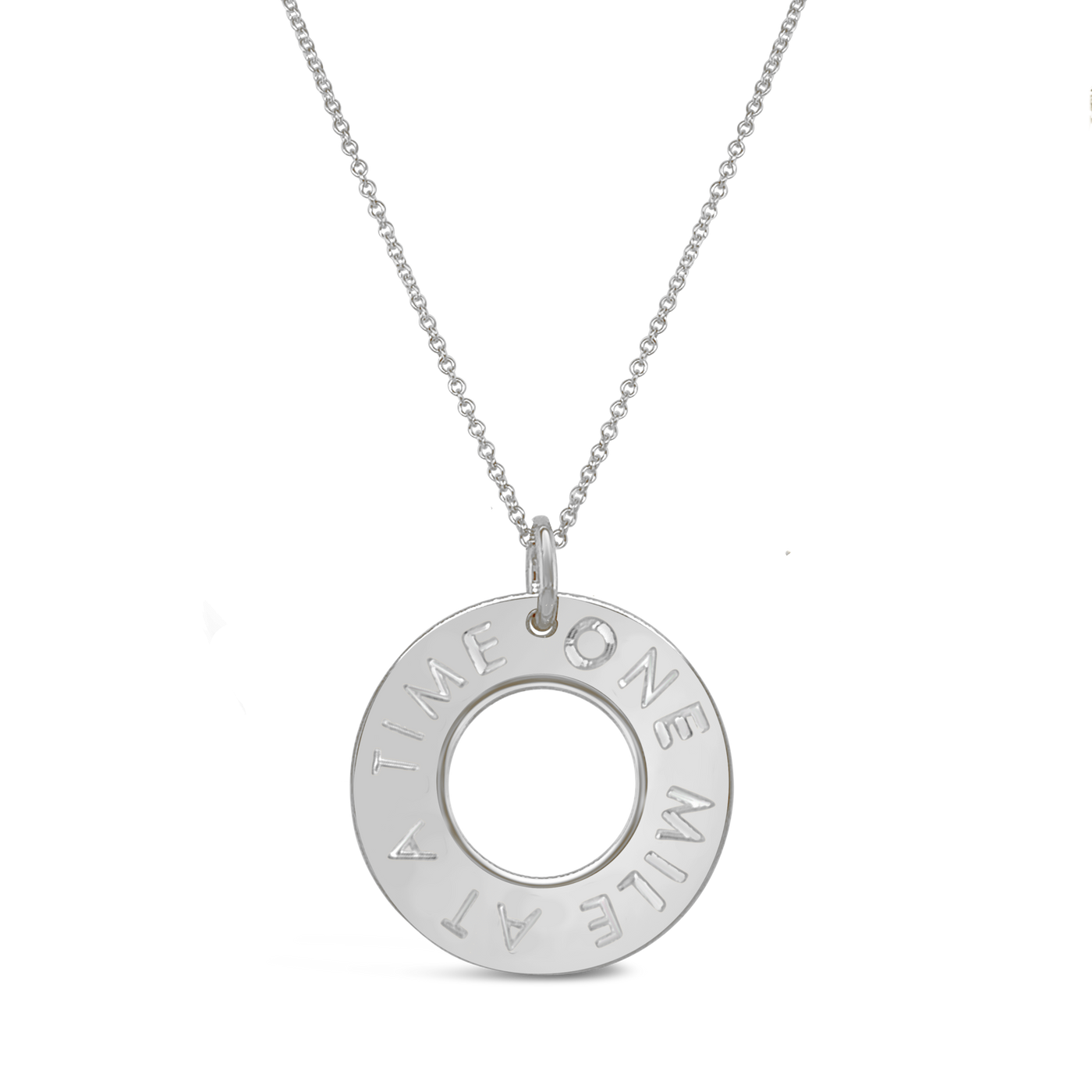 Mantra Washer Necklace