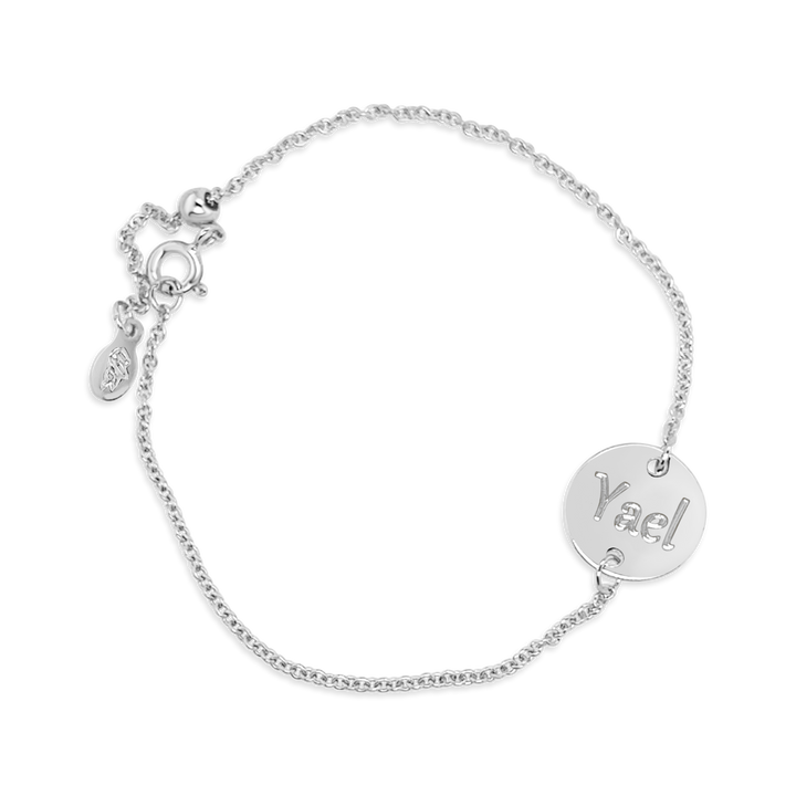 Name Disc Bracelet