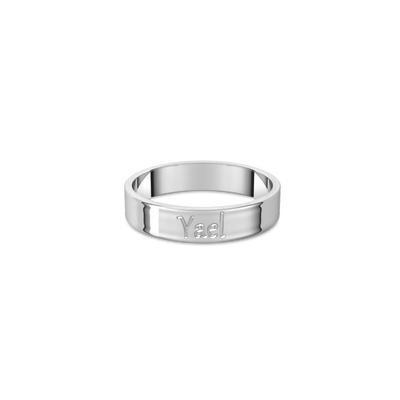 Name Engraved Ring
