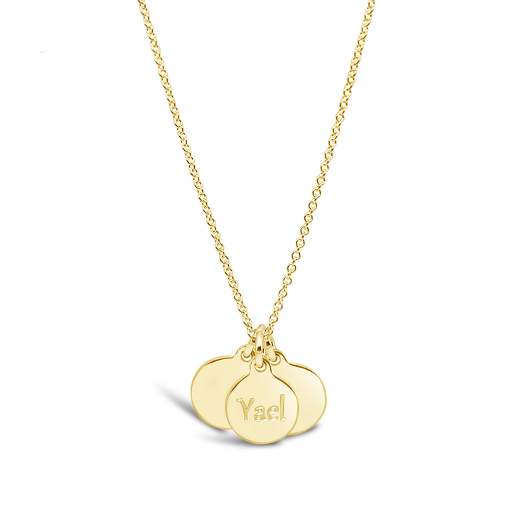 Name Disc Necklace (3 Discs)