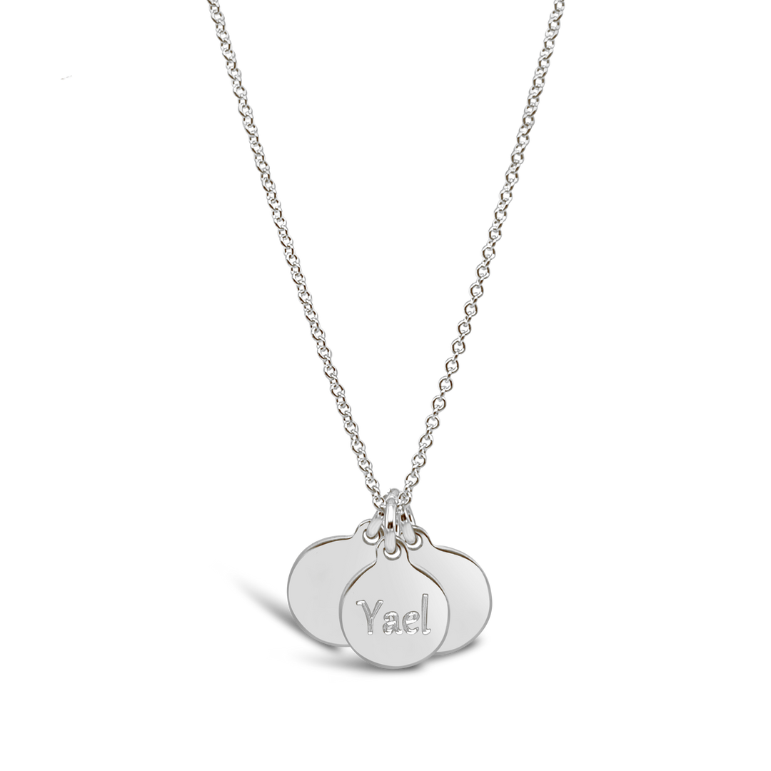 Name Disc Necklace (3 Discs)