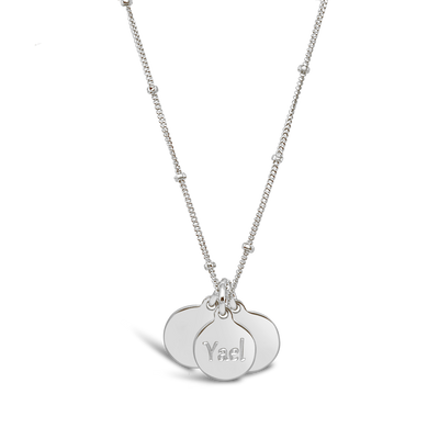 Name Disc Necklace (3 Discs)