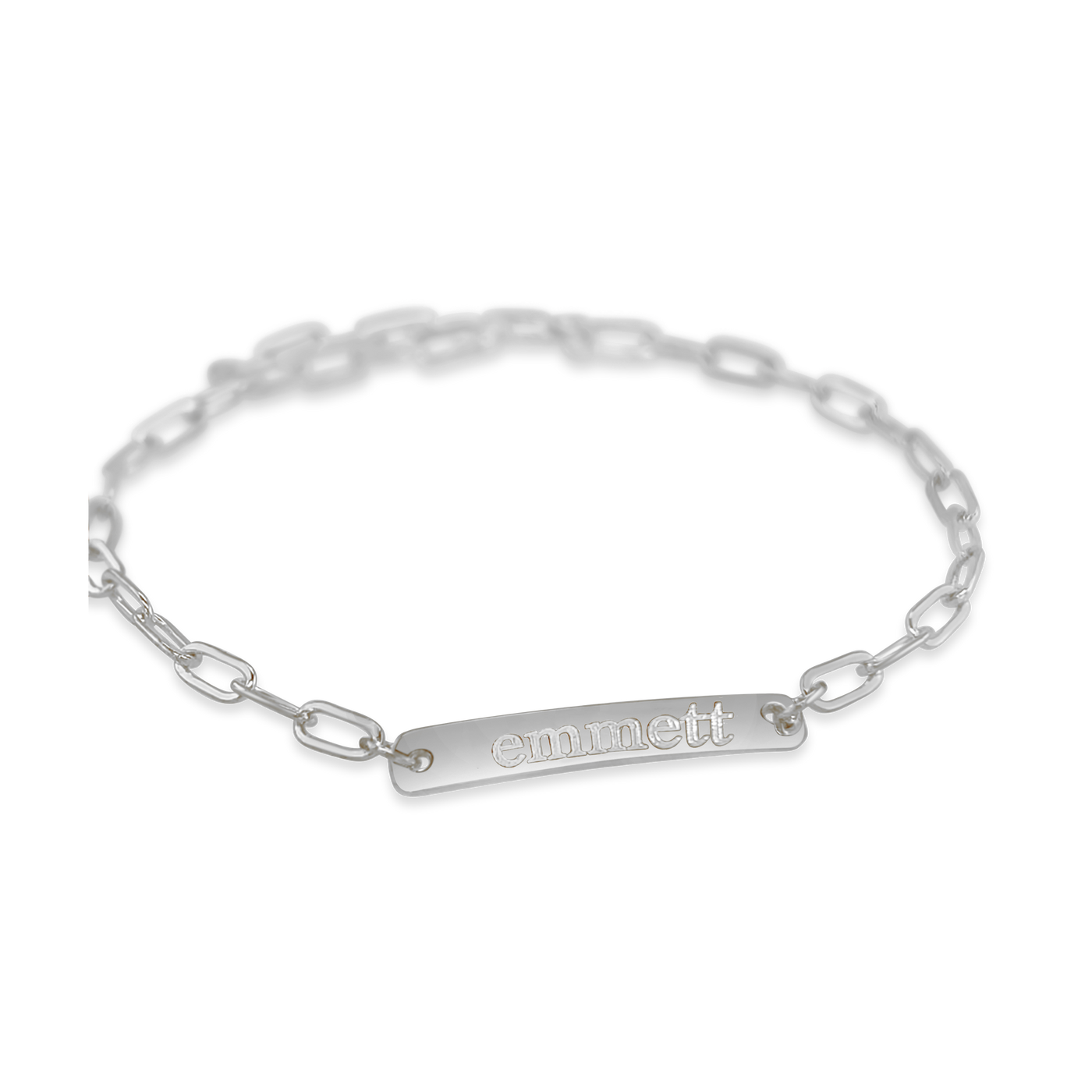 Name Petite Bar Bracelet