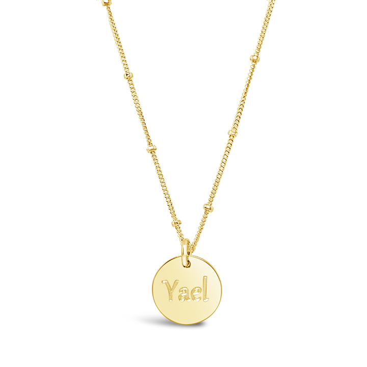 Name Disc Necklace (1 Disc)