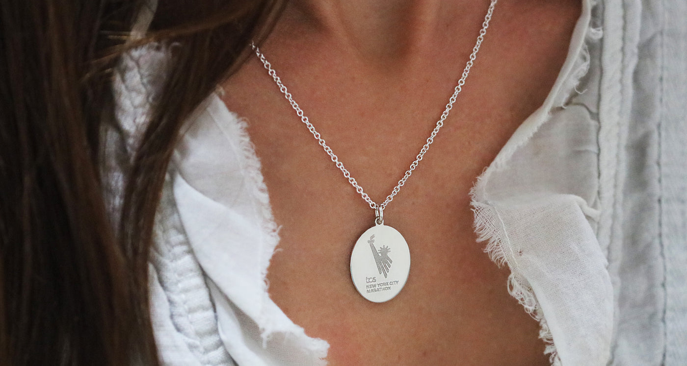 TCS New York City Marathon Necklace