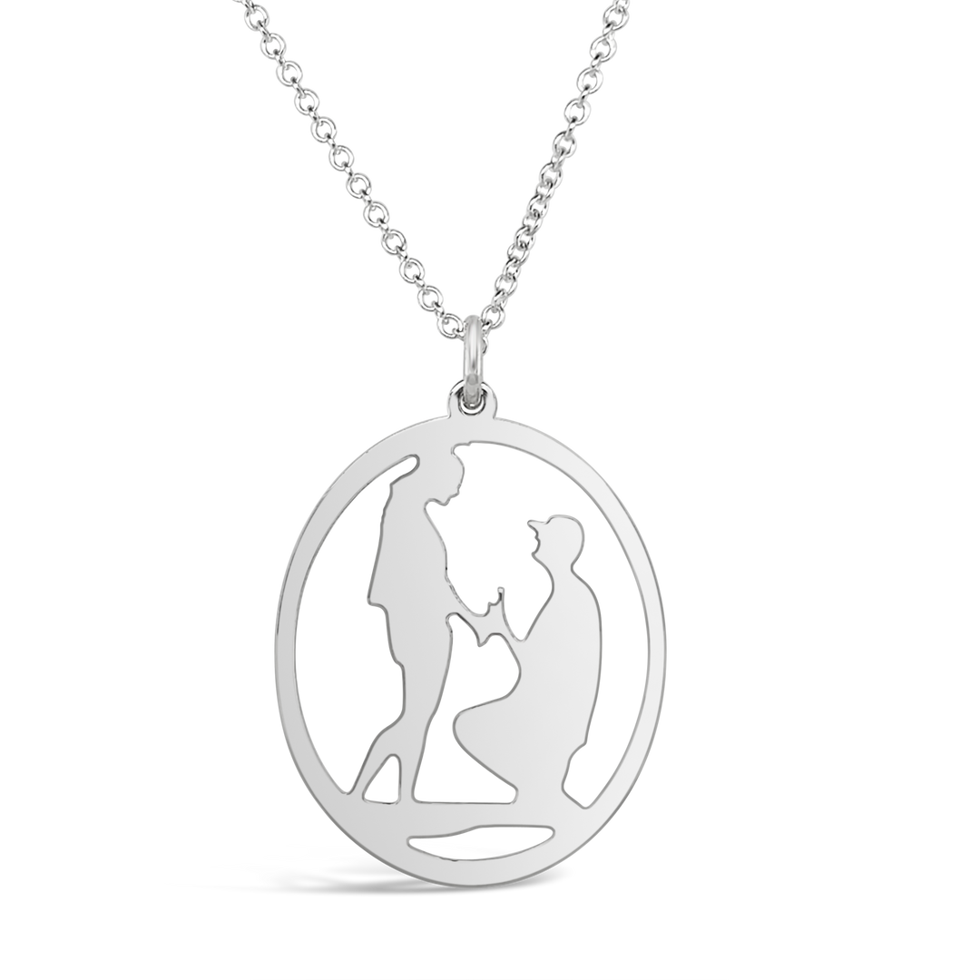 Silhouette Charm Necklace
