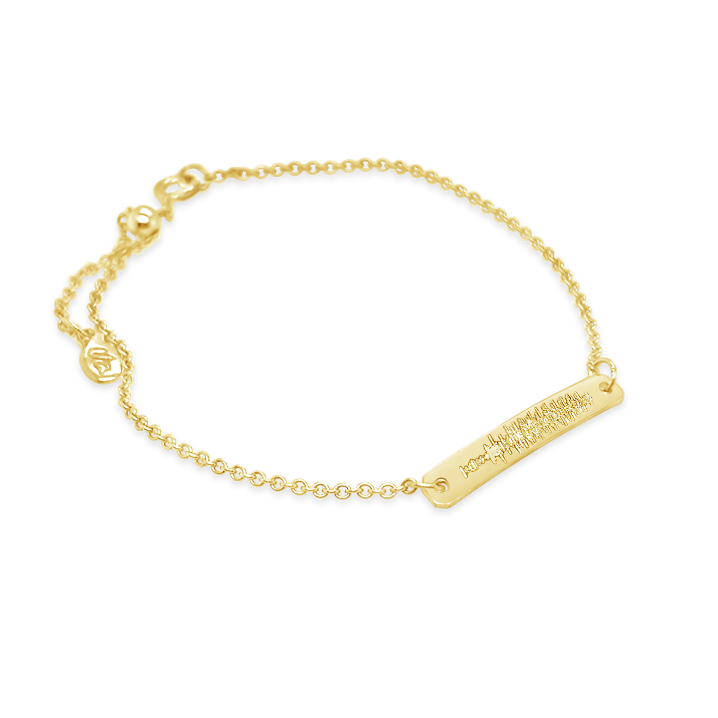 Sound Wave Petite Bar Bracelet