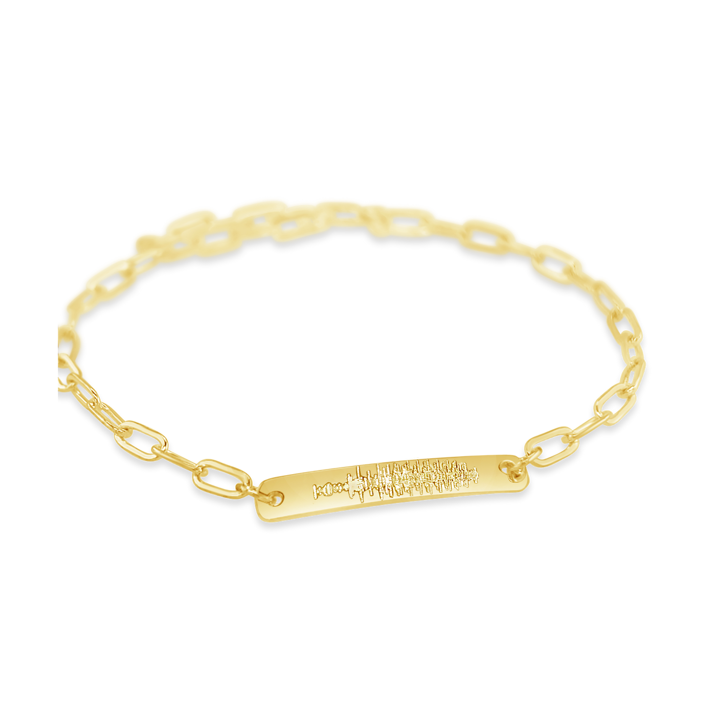 Sound Wave Petite Bar Bracelet