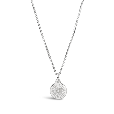 Starburst Disc Necklace
