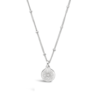 Starburst Disc Necklace