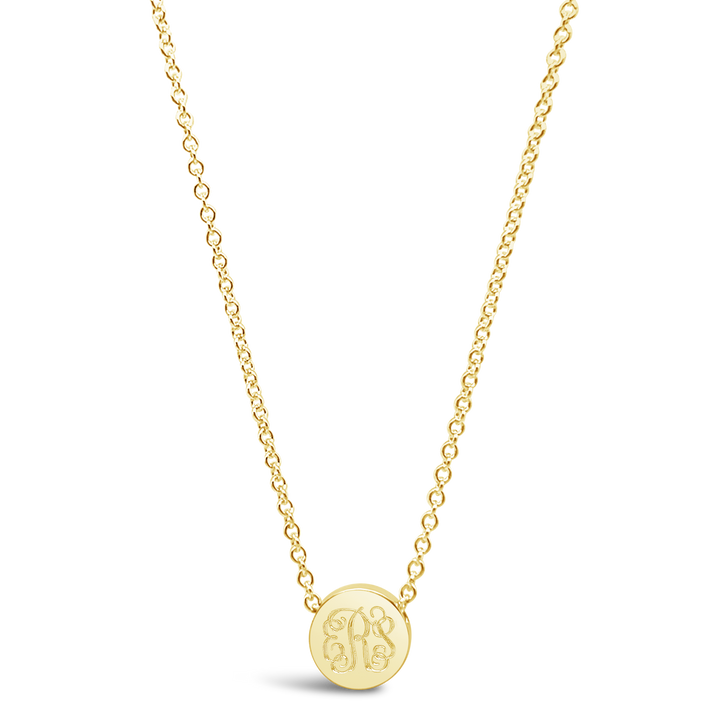 Vine Monogram Bead Necklace