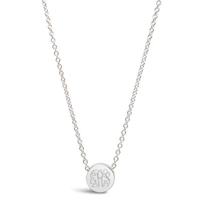 Vine Monogram Bead Necklace