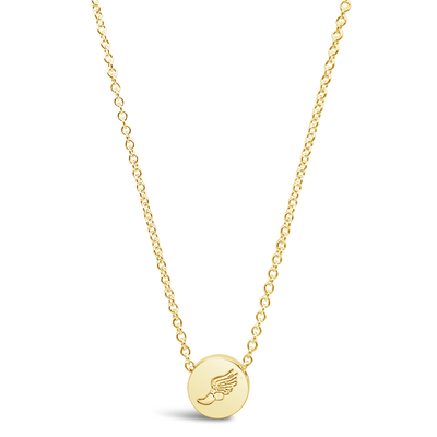 Winged Foot Bead Necklace