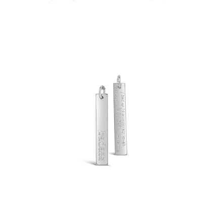 Badass Defined Rectangle Necklace